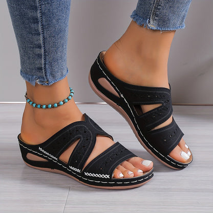 Sandalias de cuña para mujer