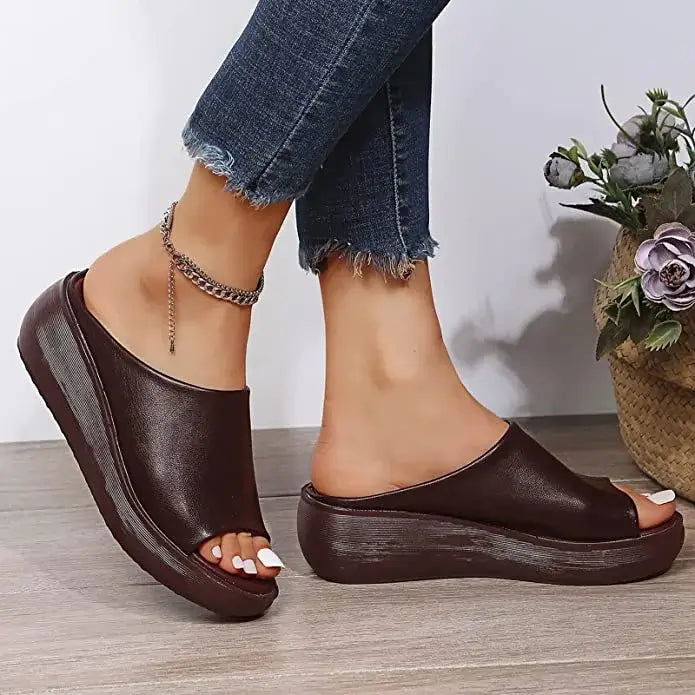 Sandalias de plataforma para mujer