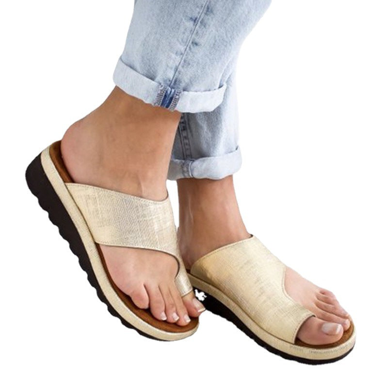 Sandalias de plataforma Womens Comfy