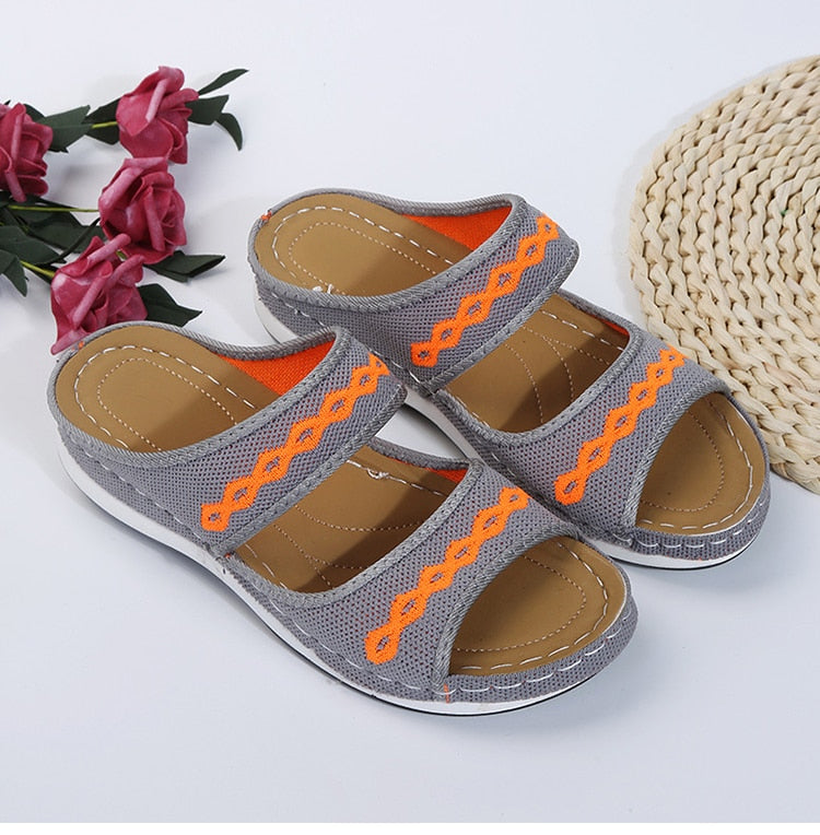 Sandalias de verano suaves y vaporosas