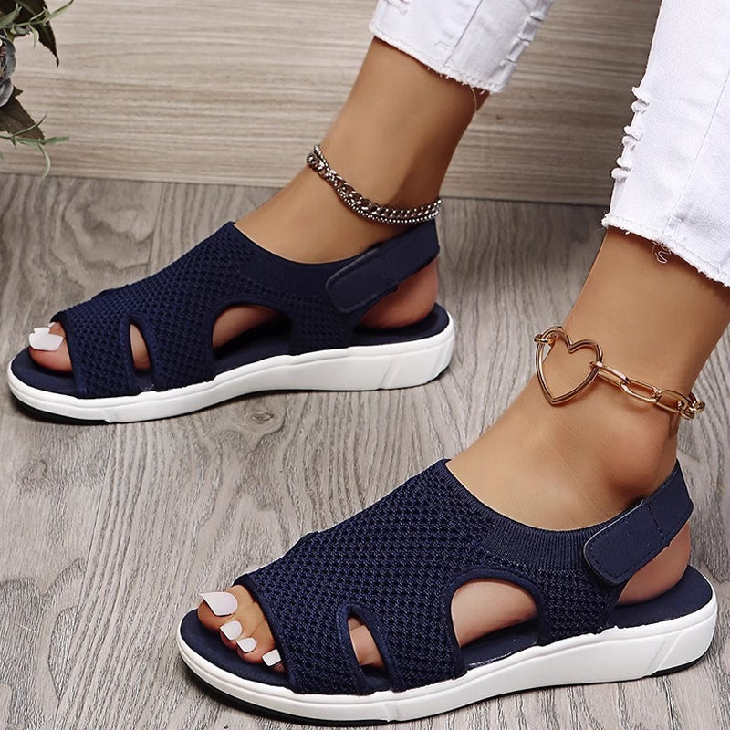 Sandalias ortopédicas casuales para mujer