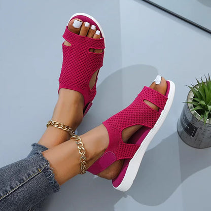 Sandalias ortopédicas casuales para mujer