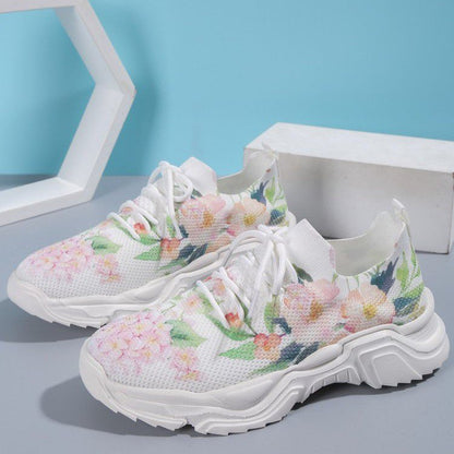 Zapatillas ortopédicas florales