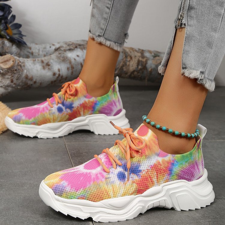 Zapatillas ortopédicas florales