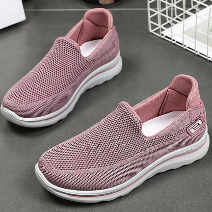 Womens Slip On Sneakers Zapatillas de gimnasia