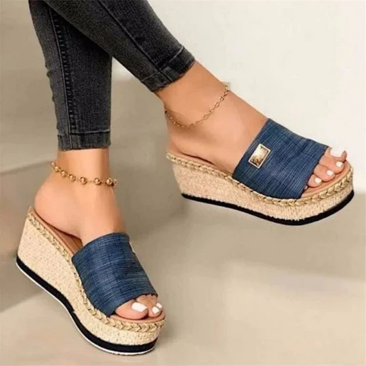 Sandalias de plataforma para mujer