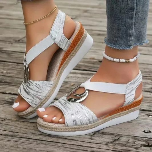 Sandalias de verano con plataforma para mujer