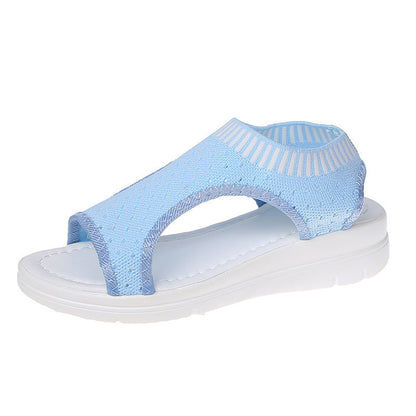 Open Teen Flats Sandalias Roma Mujer