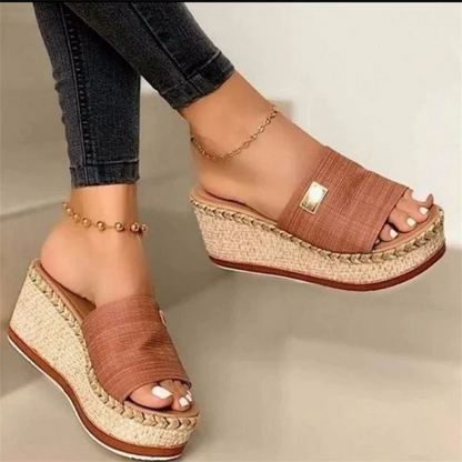 Sandalias de plataforma para mujer