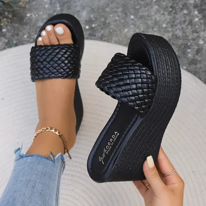 Sandalias de cuña para mujer