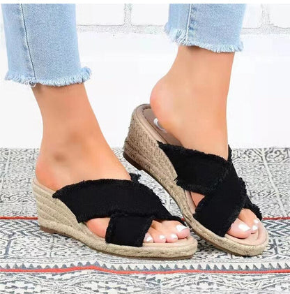 Sandalias de verano ligeras y vaporosas