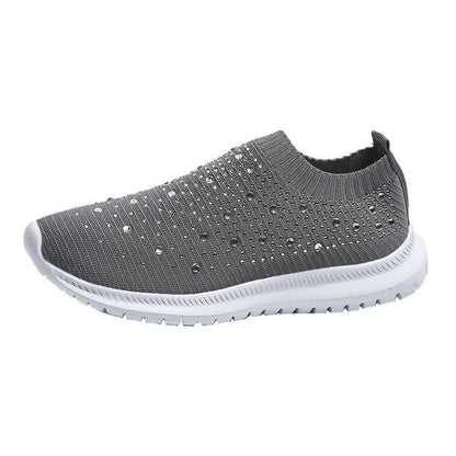 Vulcanised Shoes Sneakers Women's Trainers Sneakers de punto Women's Slip-on