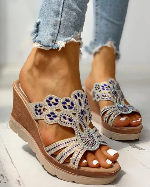 Sandalias de plataforma para mujer