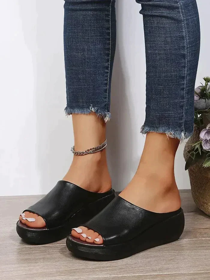 Sandalias de plataforma para mujer