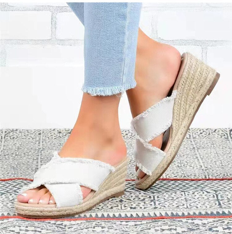 Sandalias de verano ligeras y vaporosas