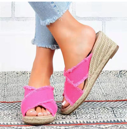 Sandalias de verano ligeras y vaporosas