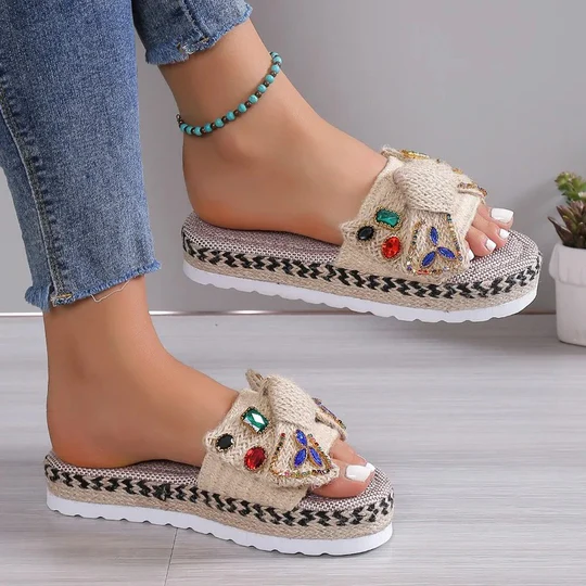 Sandalias de plataforma para mujer