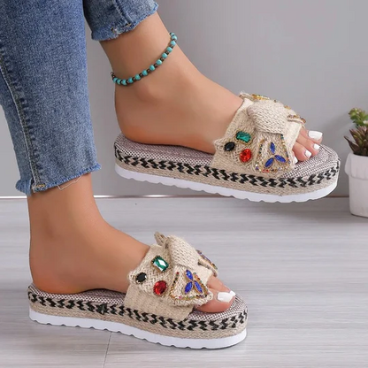 Sandalias de plataforma para mujer