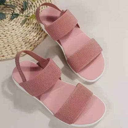 Sandalias ortopédicas con cuña