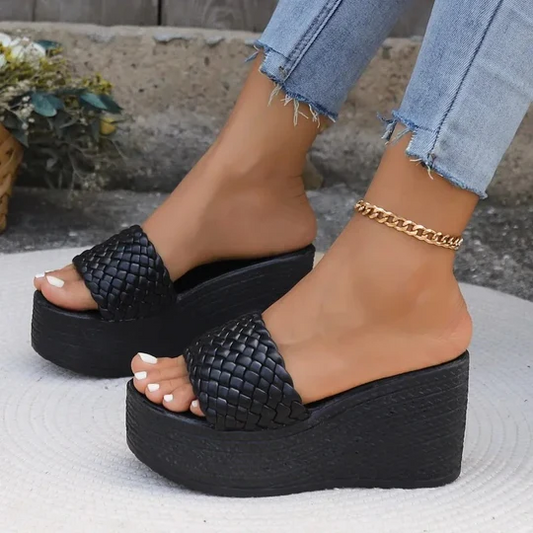 Sandalias de cuña para mujer