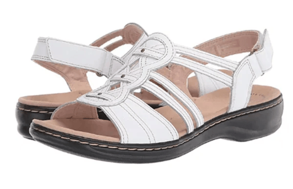 Sandalias de piel Slingback