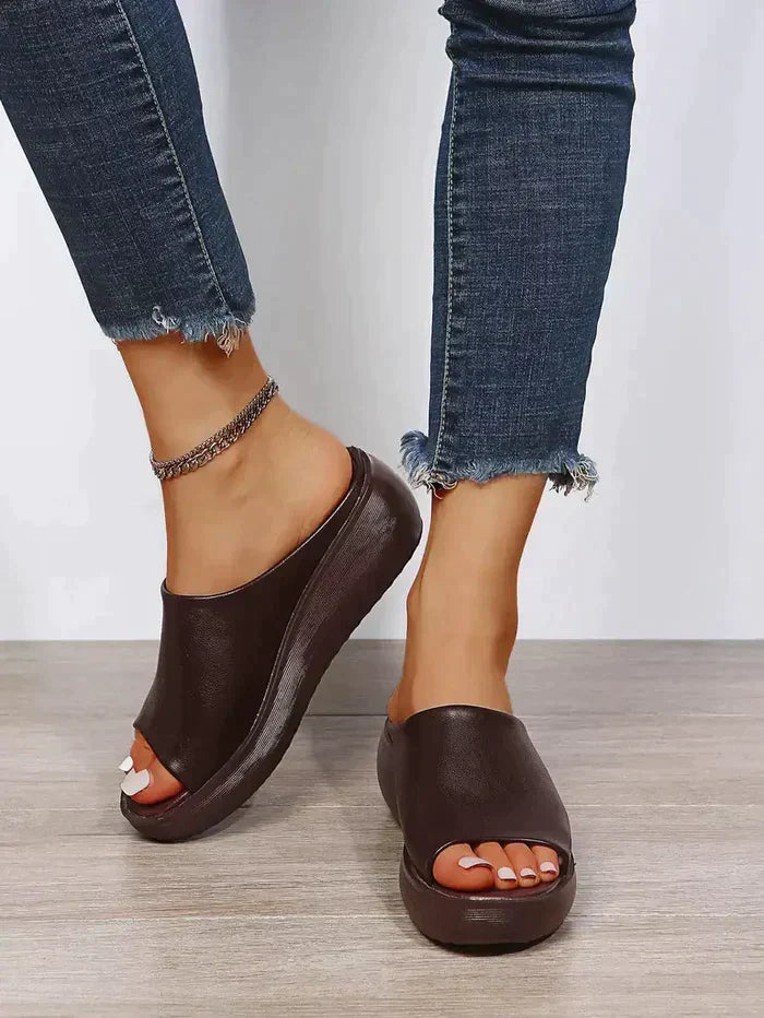 Sandalias de plataforma para mujer