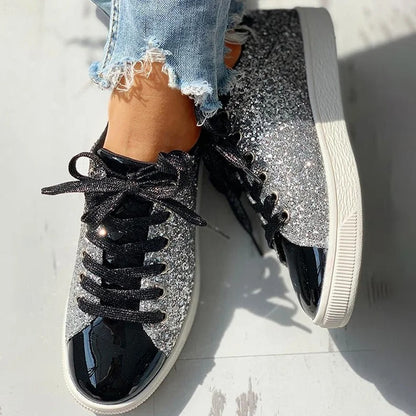 Glitter Zapatillas Casual Mujer