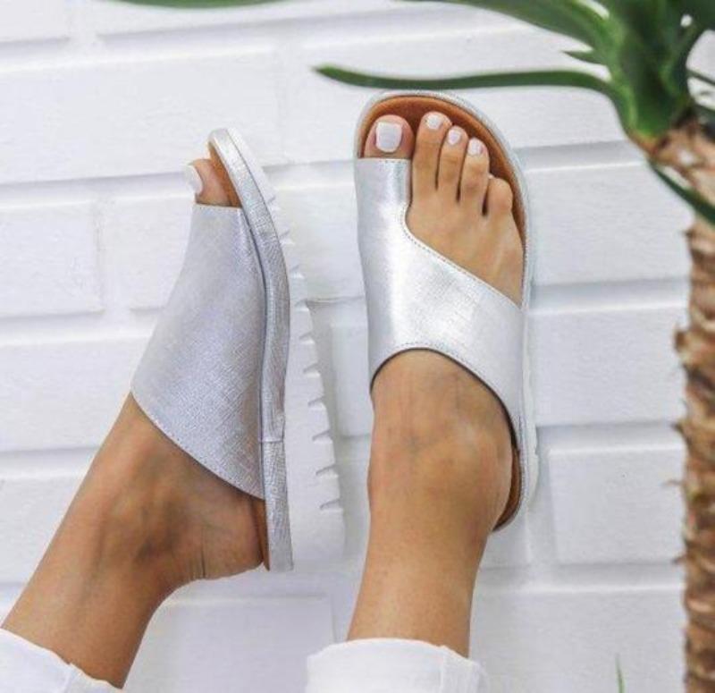 Zapatillas de casa mujer tacón medio