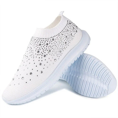 Vulcanised Shoes Sneakers Women's Trainers Sneakers de punto Women's Slip-on