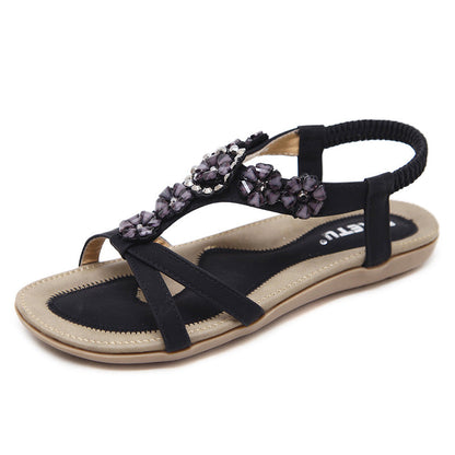 Sandalias bohemias antideslizantes para mujer