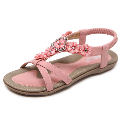 Sandalias bohemias antideslizantes para mujer