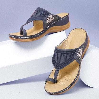 Sandalias de cuña para mujer