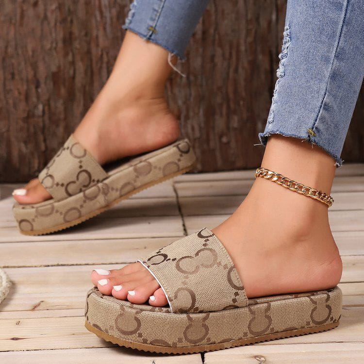 Sandalias de plataforma para mujer