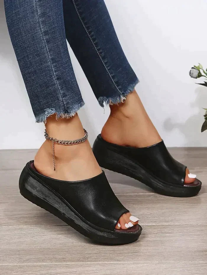 Sandalias de plataforma para mujer