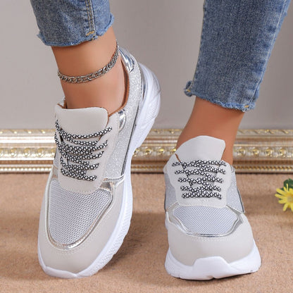 Womens Wedge Comfortable Sneakers