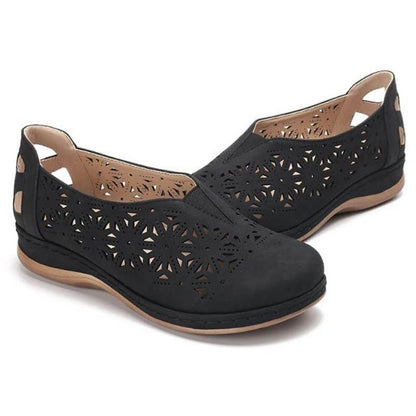 Sandalias huecas transpirables para mujer