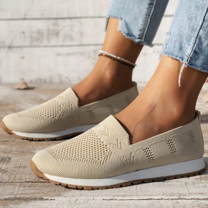 Zapatillas de deporte para mujer Slip-Ons Zapatos cómodos