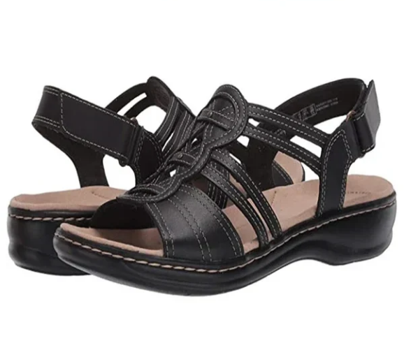 Sandalias de piel Slingback