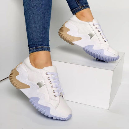 Zapatillas con plataforma para mujer