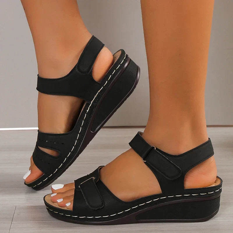 Sandalias de cuña para mujer