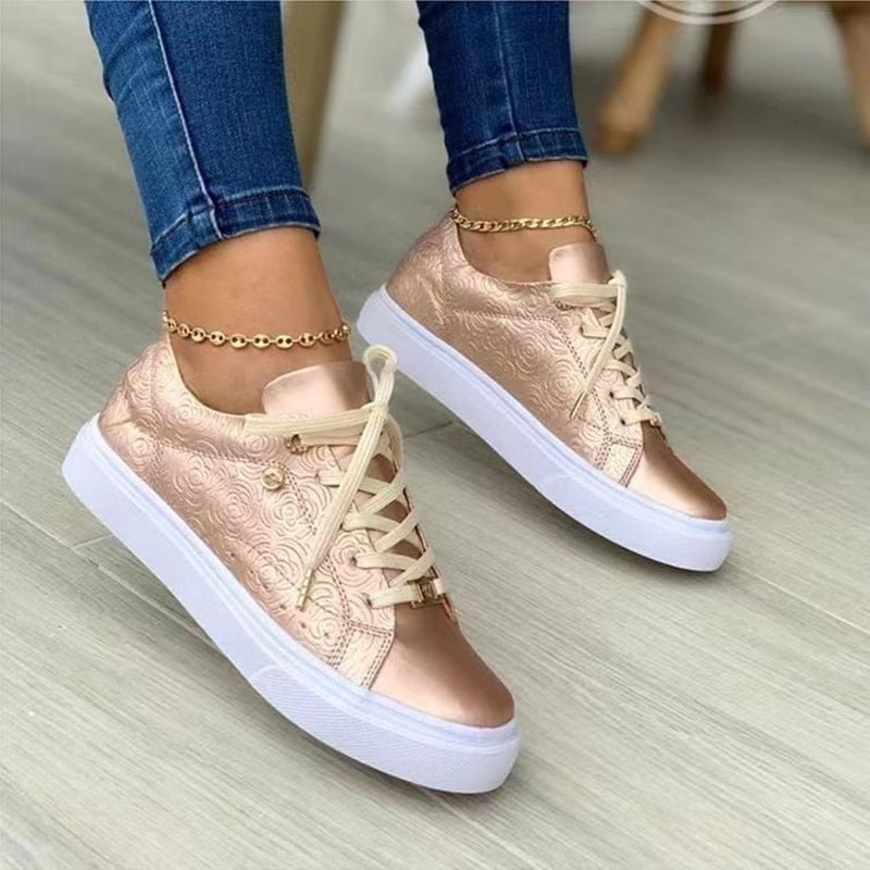 Mujeres Plataforma Deportes Zapatillas planas