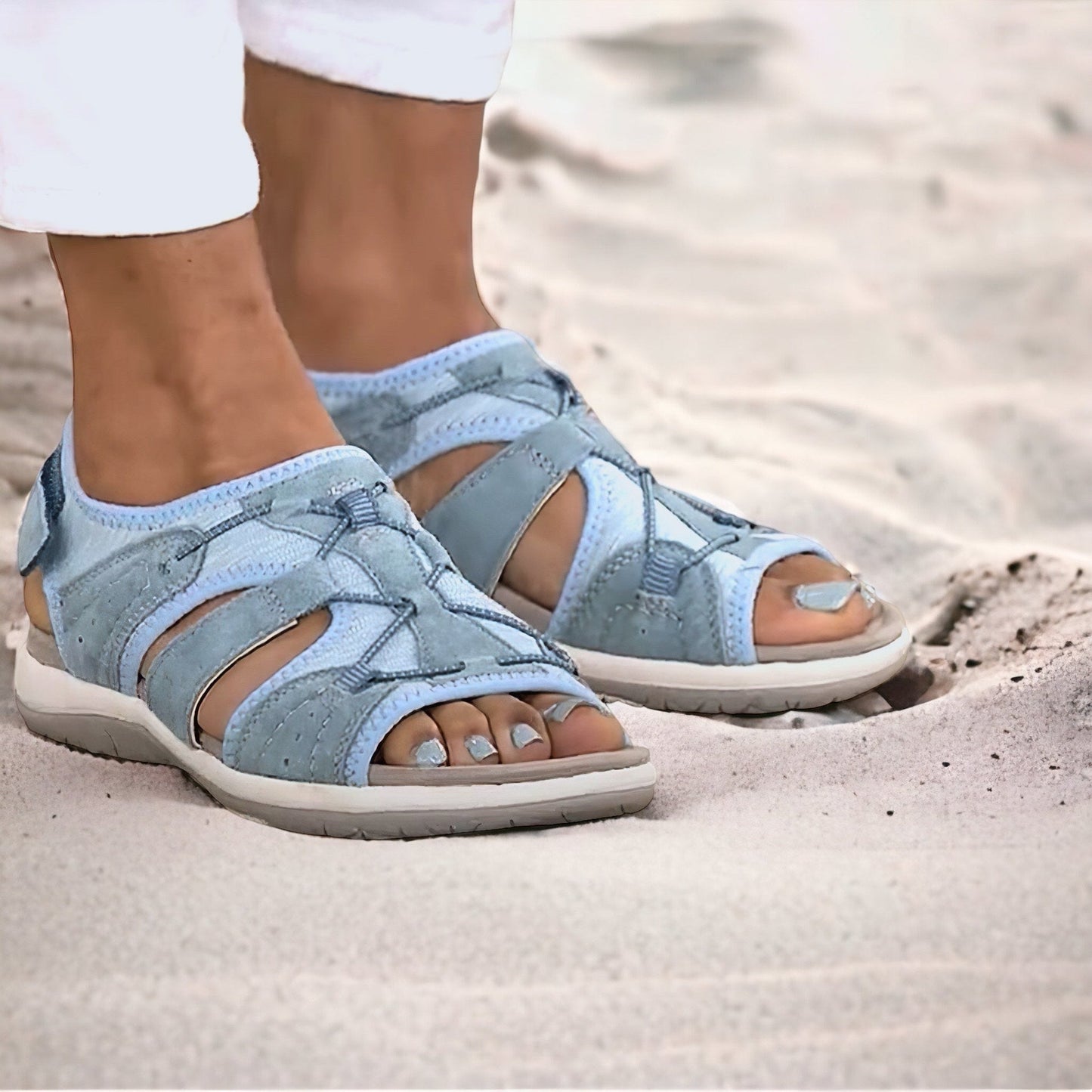 Elegantes y cómodas sandalias de verano