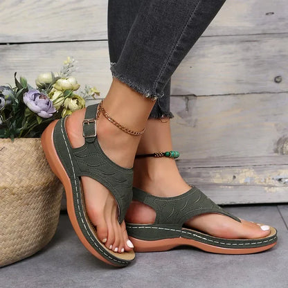 Sandalias de cuña para mujer