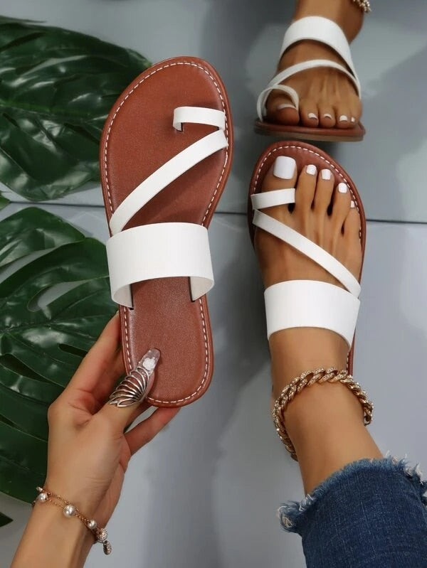 Sandalias de dedo para mujer