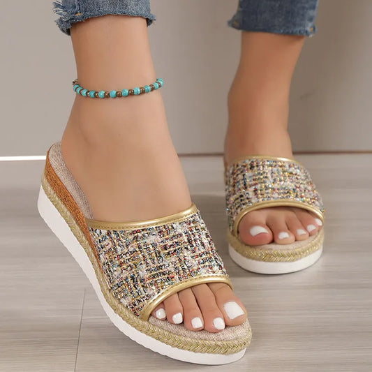 Sandalias de plataforma para mujer