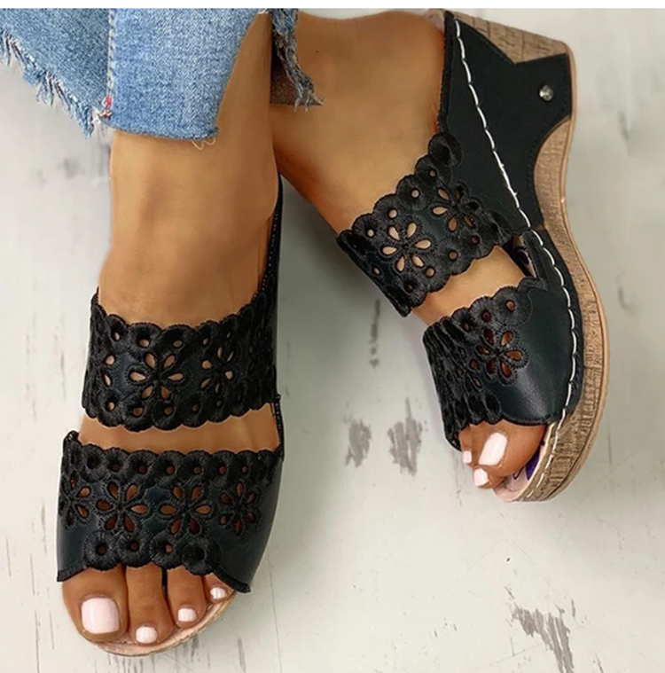 Sandalias cómodas y desenfadadas