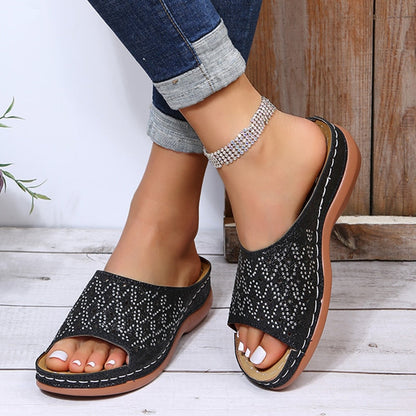 Sandalias ortopédicas de apoyo casual y frescas