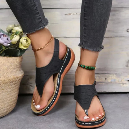 Sandalias de cuña para mujer