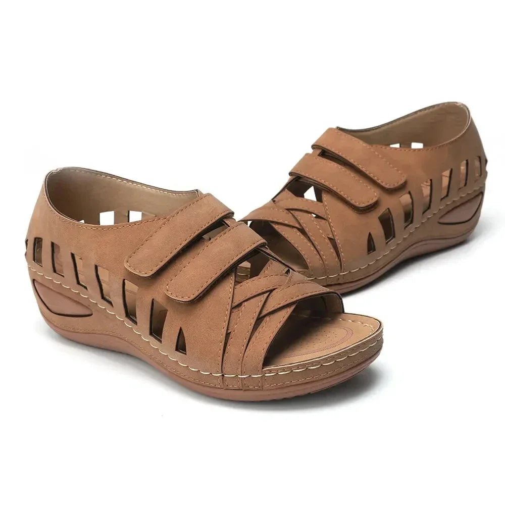 Sandalias de cuña para mujer