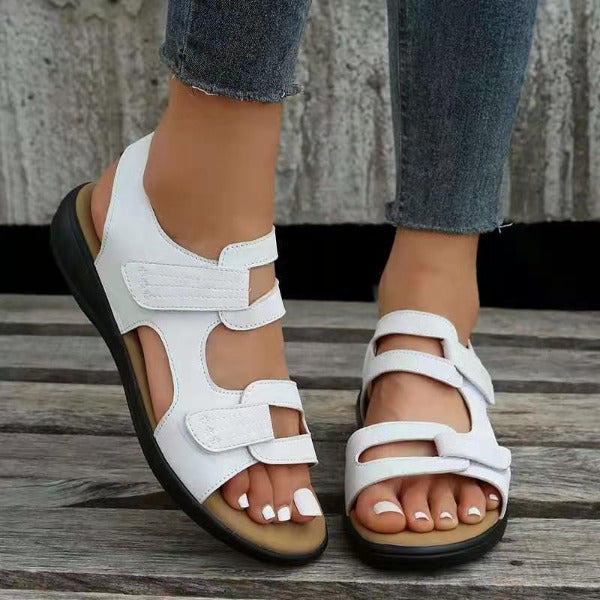 Sandalias de cuña baja Flatform Slingback